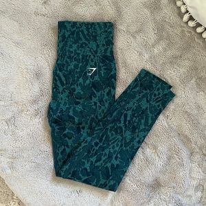Teal gymshark leggings